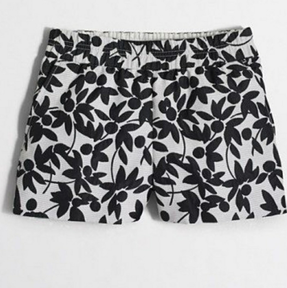 JCrew board shorts on black and white sz 2